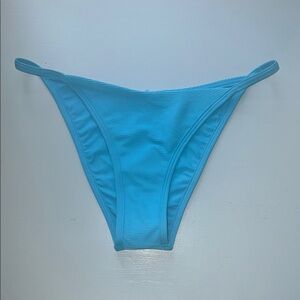 L Space By Monica Wise Bright Blue Bikini Bottom